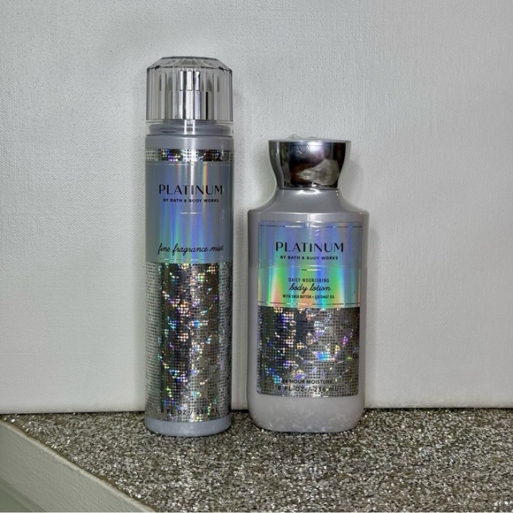 Bath and Body Works Platinum Body Care Gift Set NWT - Picture 2 of 4